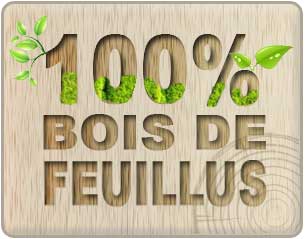 100% Bois de Feuillus