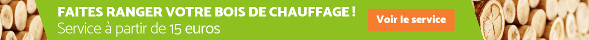 Rangement bois de chauffage