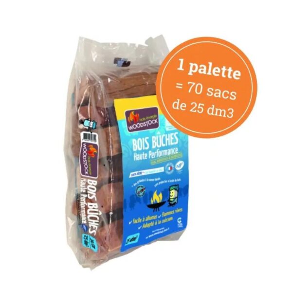 Bûches de hêtre en sac pour four à bois et à pizza