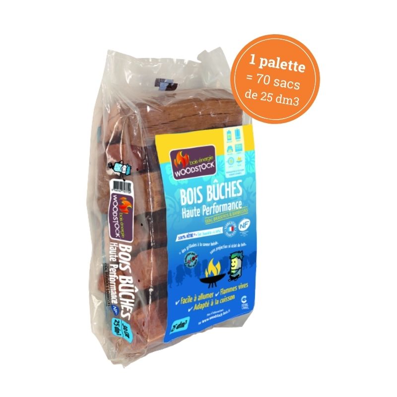 Bûches de hêtre en sac spécial four à bois et à pizza 1
