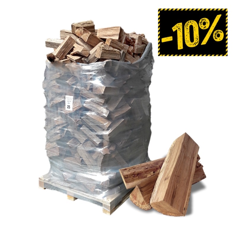 Bûches de bois sec 40cm 6