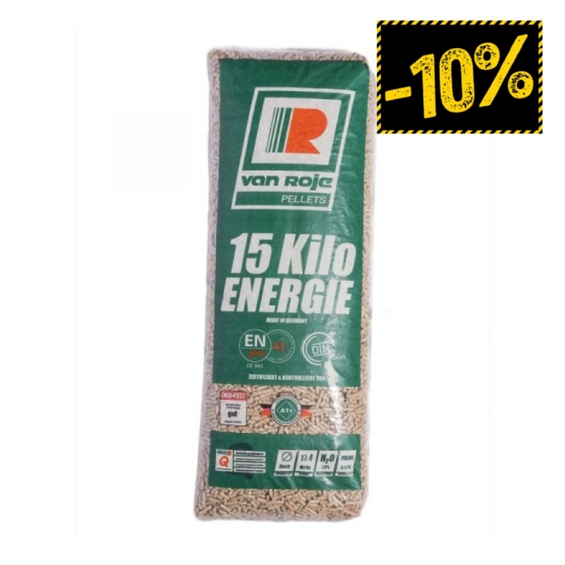 Granulés de bois Van Roje Qualité Premium 1
