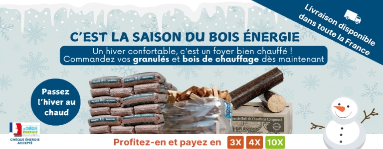 Bois de chauffage au meilleur prix avec Brazeco