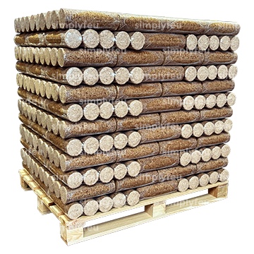 Buche compressée PREMIUM à haut rendement - SimplyBuche JOUR
