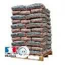 Granulés de bois Premium - Palette de 65 sacs