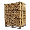 Bois de chauffage – 25 cm – bois rangé sur palette 2,5 stères - 1,5 m³ – Extra Sec