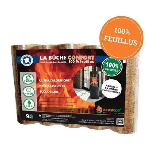 [BRAZ-ECO] Bûches Confort pas cher 