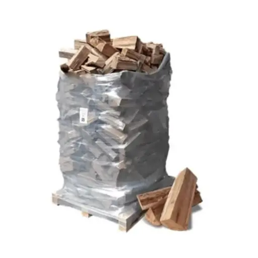 [BRAZ-BB30-2000-ETUV] Bois de chauffage – 30 cm – ballot sur palette 2m³ – Extra Sec